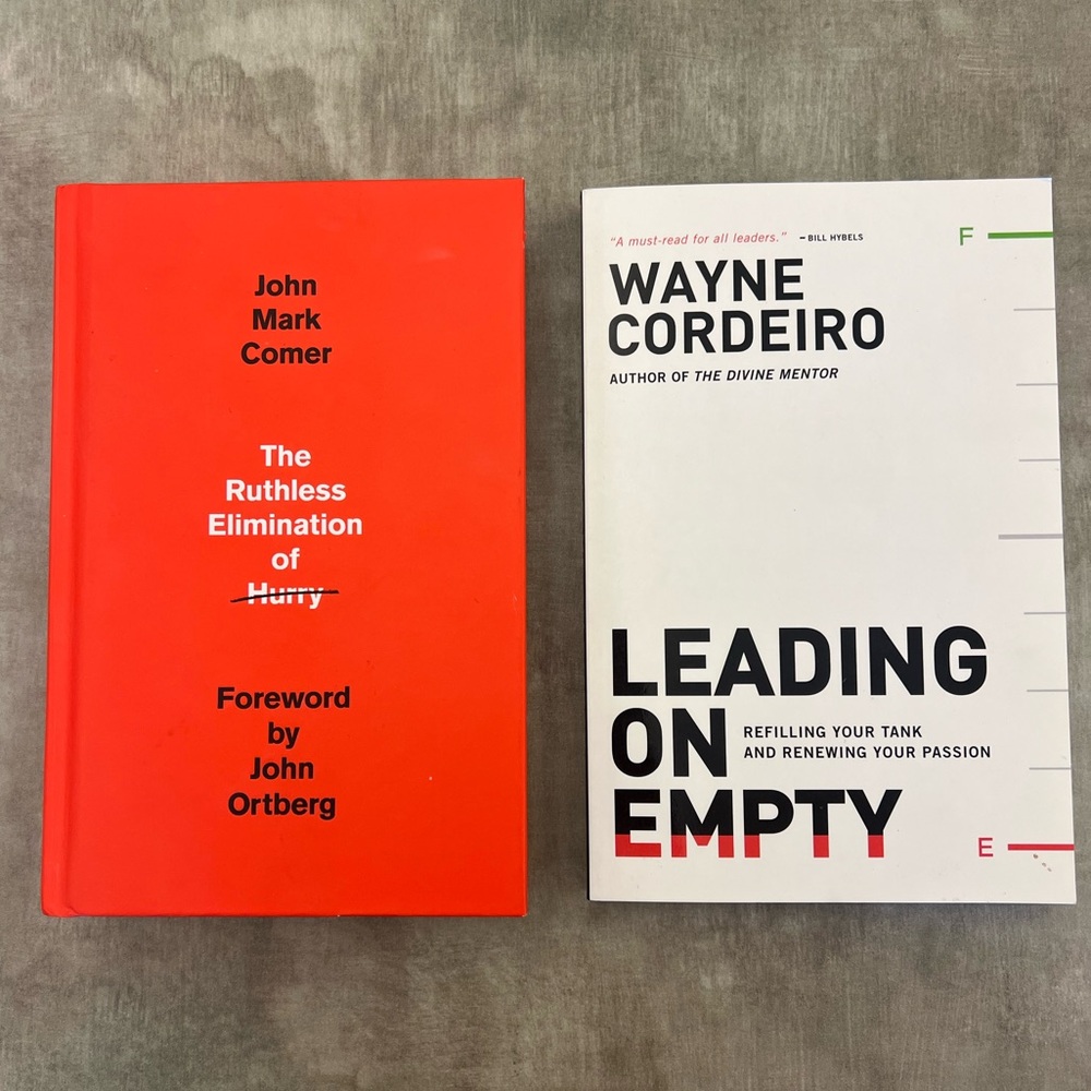 Christian Leadership & Burnout Book Bundle | John Mark Comer Wayne Cordeiro